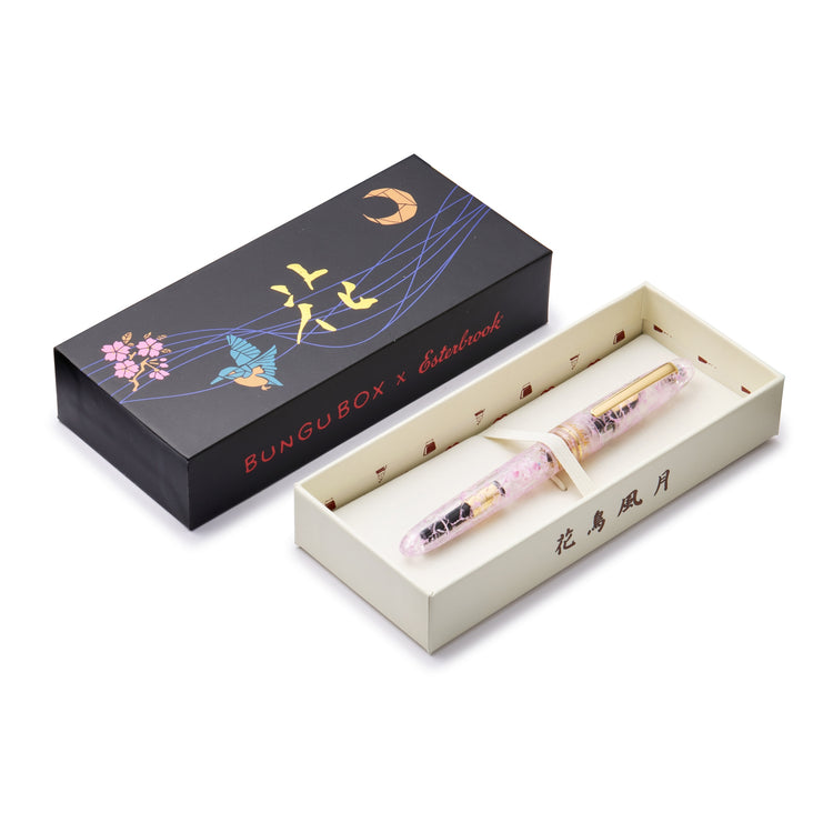 Esterbrook Estie x BUNGUBOX Estie Kachofugetsu Fountain Pen in Flower (Cherry Blossom)