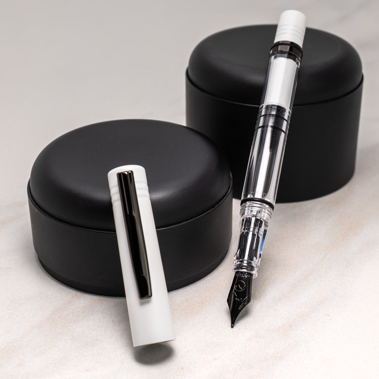 Monteverde USA MP1 Fountain Pen in White Lotus - Limited Edition
