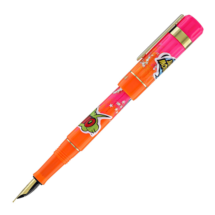 Benu Tribute Pop Art Capsule Fountain Pen in Wow!
