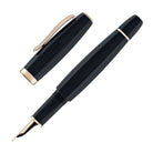 Scribo Feel Fountain Pen in Dandy Notturno with Rose Gold Trim