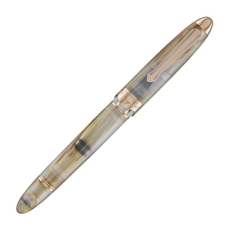Nahvalur Horizon Fountain Pen in Pearl