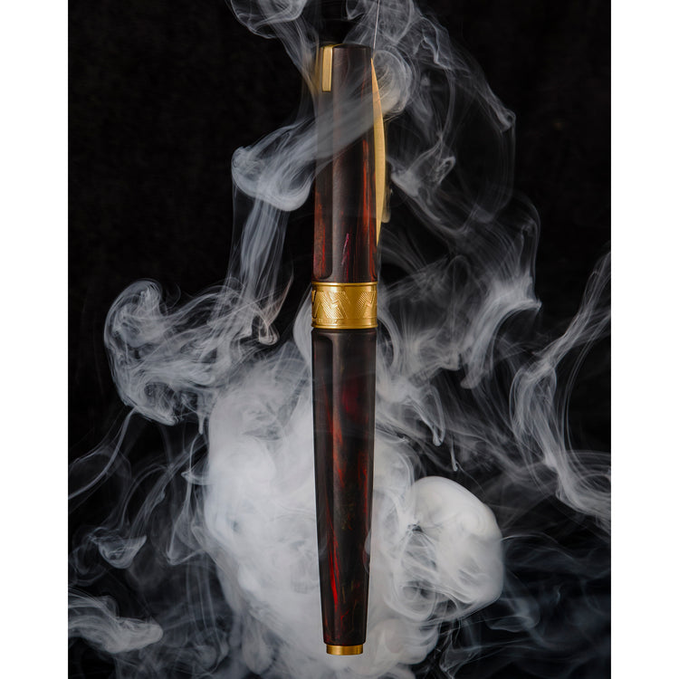 Visconti Mirage Mythos Rollerball Pen in Hades
