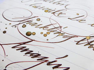 All Aboard The J. Herbin Ink Hype Train! Caroube de Chypre Sneak Peek