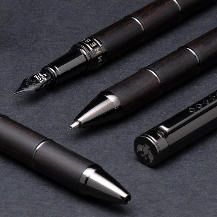 Tom Hessin Revolution Ballpoint Pen in Charcoal