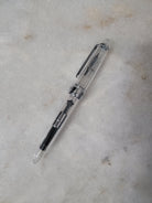 Misfit Item 0008 Monteverde Monza ID Fountain Pen Set in Clear - Flex Nib