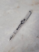 Misfit Item 0008 Monteverde Monza ID Fountain Pen Set in Clear - Flex Nib