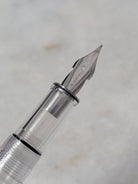 Misfit Item 0008 Monteverde Monza ID Fountain Pen Set in Clear - Flex Nib