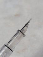 Misfit Item 0008 Monteverde Monza ID Fountain Pen Set in Clear - Flex Nib