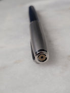Misfit Item 0009 Parker Sonnet Fountain Pen in Metal and Blue Lacquer with Palladium Trim - Medium Point