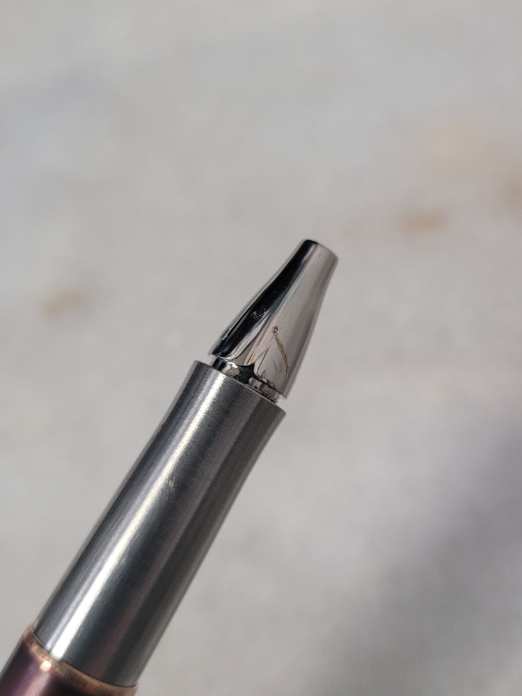 Misfit Item 0010 Parker Sonnet Premium Rollerball Pen in Metal & Red