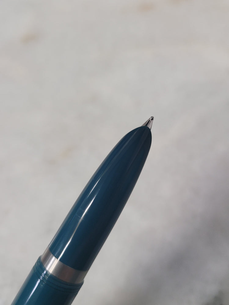 Misfit 0011 Parker 51 Fountain Pen in Teal with Chrome Trim - Fine Point