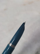 Misfit 0011 Parker 51 Fountain Pen in Teal with Chrome Trim - Fine Point