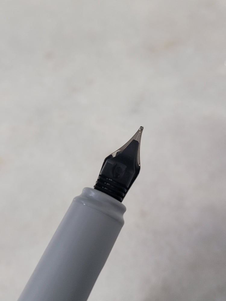 Misfit Item 0017 Pelikan Pina Colada Fountain Pen in Anthracite - Medium Point