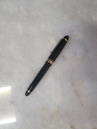 Misfit 0026 Pilot Custom 743 Fountain Pen in Black/Gold - 14K Soft Fine Medium Point