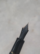 Misfit 0026 Pilot Custom 743 Fountain Pen in Black/Gold - 14K Soft Fine Medium Point