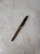 Misfit 0028 Pilot Custom 823 Fountain Pen in Amber with Gold Trim - 14K Gold Signature Nib