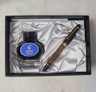 Misfit 0028 Pilot Custom 823 Fountain Pen in Amber with Gold Trim - 14K Gold Signature Nib