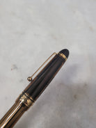 Misfit 0029 Pilot Custom 823 Fountain Pen in Amber with Gold Trim - 14K Gold Fine Point