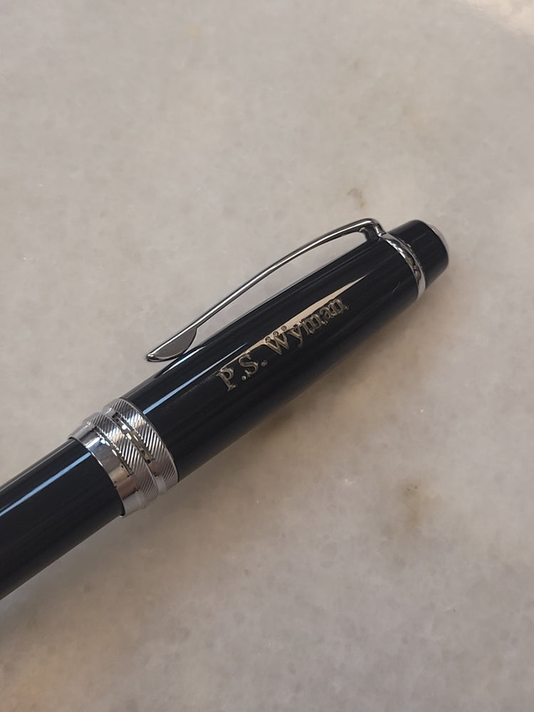 Misfit Item 0034 Cross Bailey Fountain Pen in Black Lacquer - Medium Point