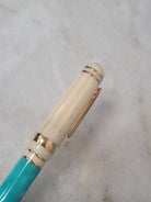 Misfit Item 0035 Laban Rollerball Pen in Aqua Lagoon
