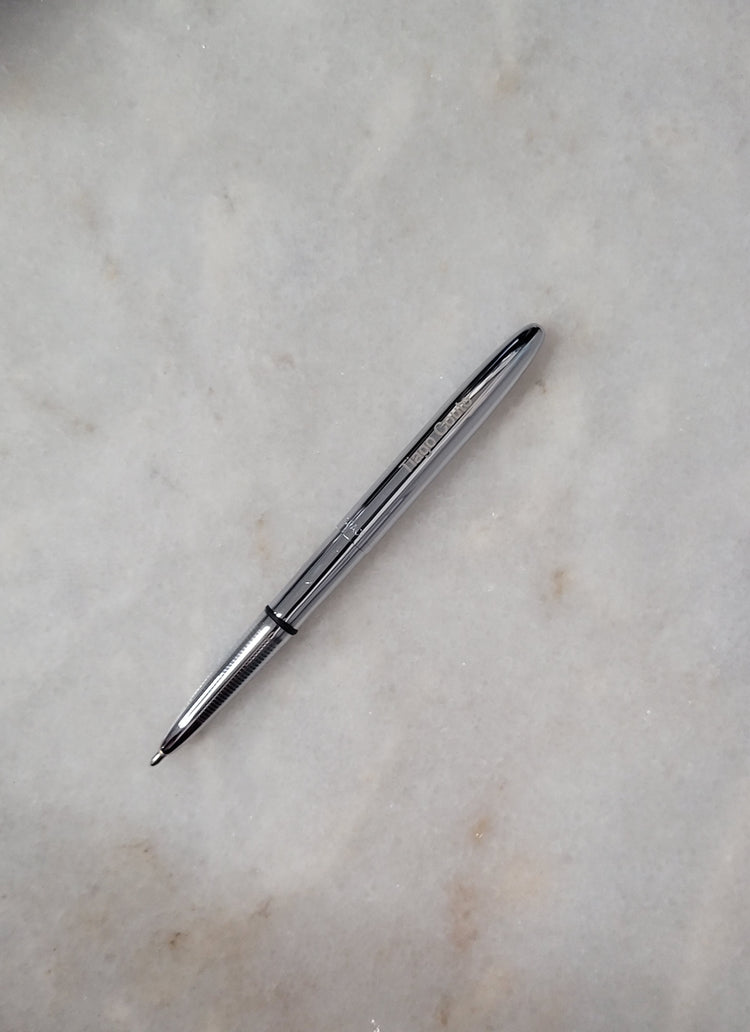 Misfit Item 0041 Fisher Space Pen Bullet Ballpoint Pen in Chrome