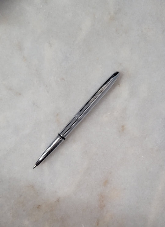 Misfit Item 0041 Fisher Space Pen Bullet Ballpoint Pen in Chrome