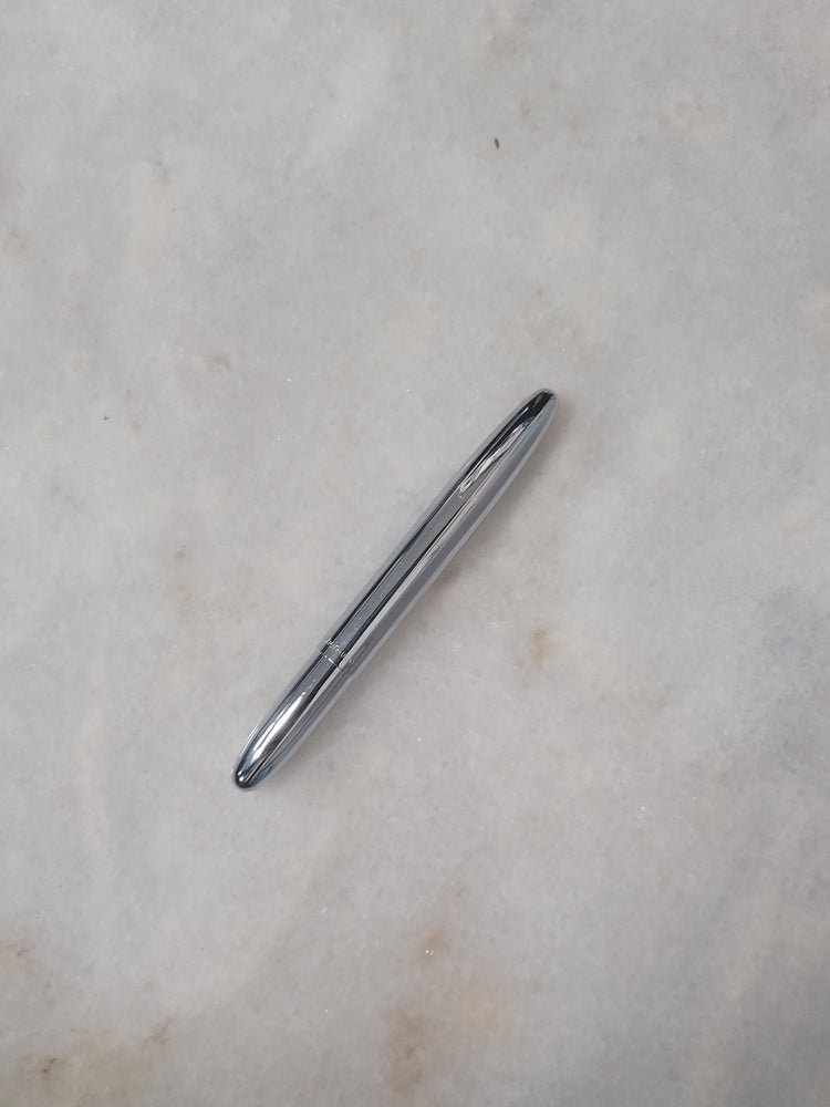 Misfit Item 0044 Fisher Space Pen Bullet Ballpoint Pen in Chrome