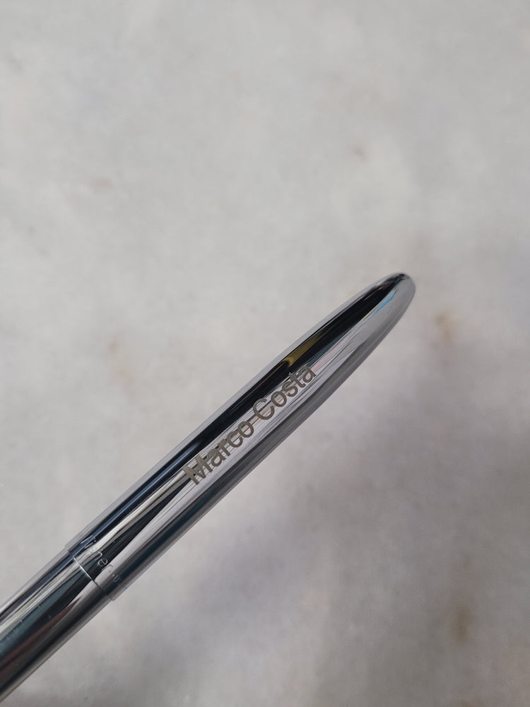 Misfit Item 0046 Fisher Space Pen Bullet Ballpoint Pen in Chrome