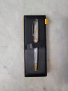 Misfit Item 0053 Cross Bailey Rollerball Pen in Medalist Chrome with Gold Trim