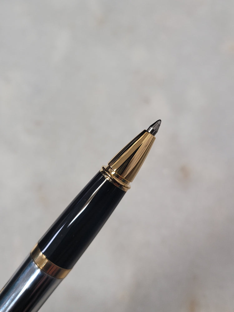 Misfit Item 0053 Cross Bailey Rollerball Pen in Medalist Chrome with Gold Trim