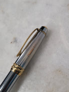 Misfit Item 0053 Cross Bailey Rollerball Pen in Medalist Chrome with Gold Trim