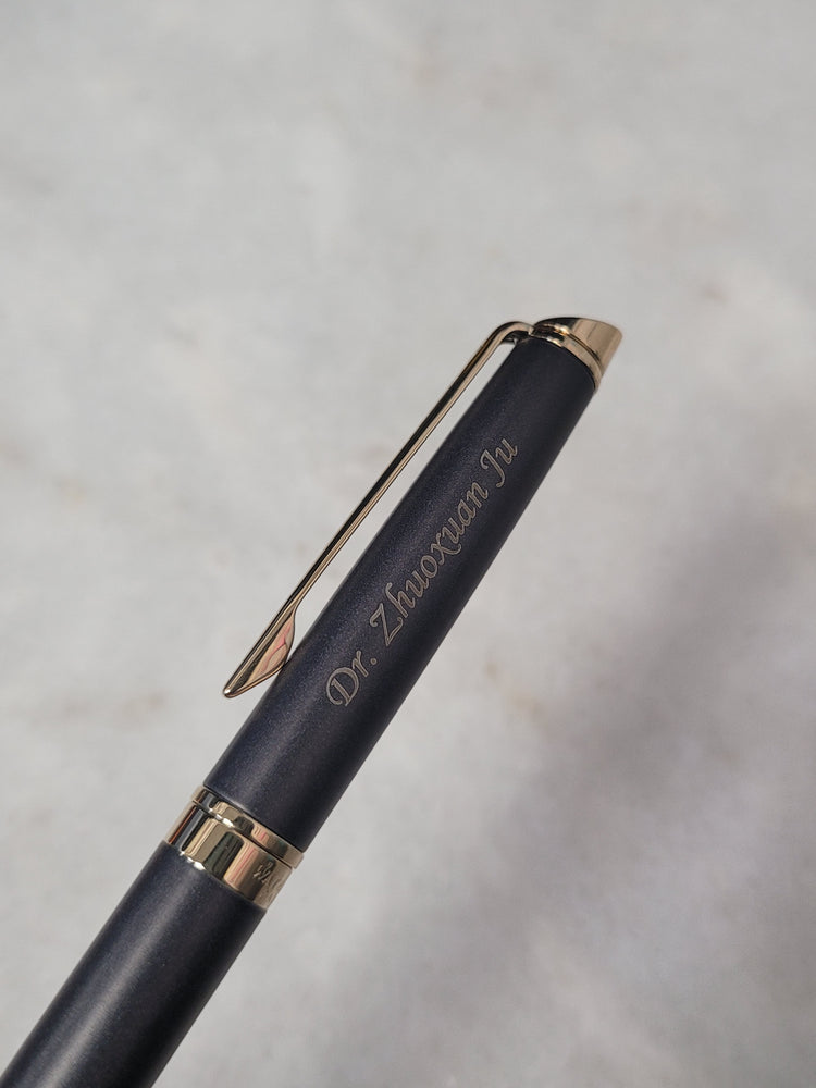 Misfit Item 0055 Waterman Hémisphère Rollerball Pen in Lava Black with Gold Trim