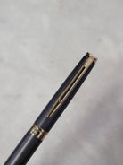 Misfit Item 0055 Waterman Hémisphère Rollerball Pen in Lava Black with Gold Trim
