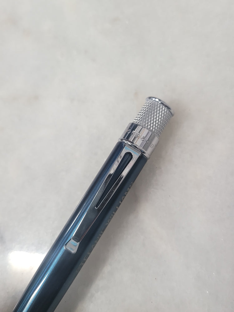 Misfit Item 0064 Retro 51 Tornado Rollerball Pen in Ice Blue Lacquer