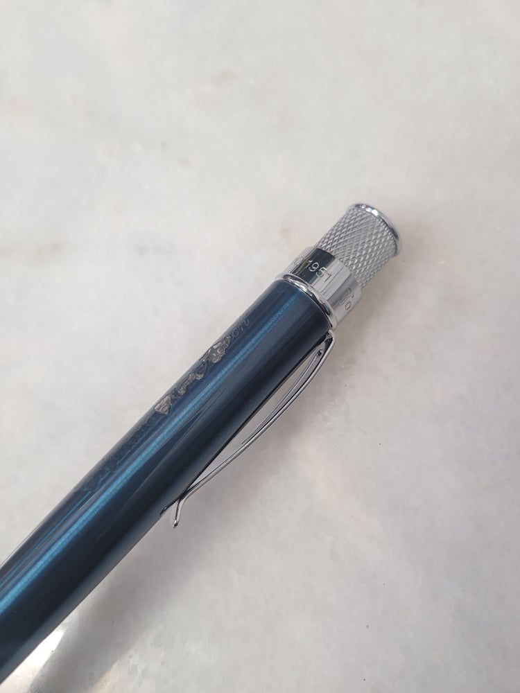 Misfit Item 0064 Retro 51 Tornado Rollerball Pen in Ice Blue Lacquer