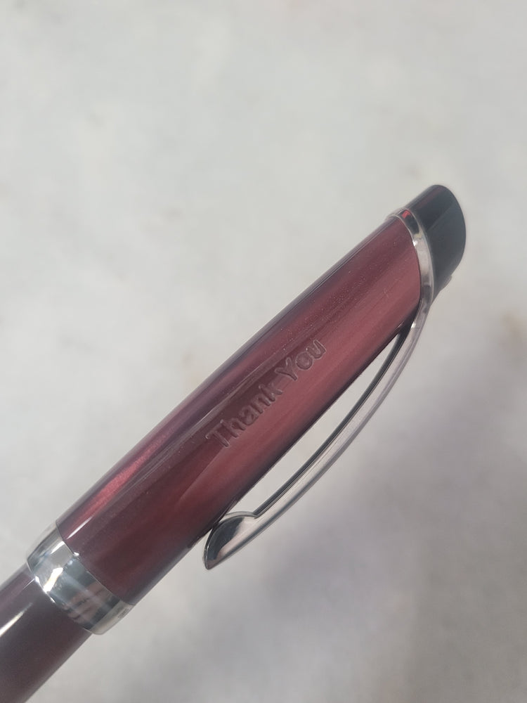 Misfit Item 0069 Sheaffer Valor Rollerball Pen in Burgundy with Palladium Trim