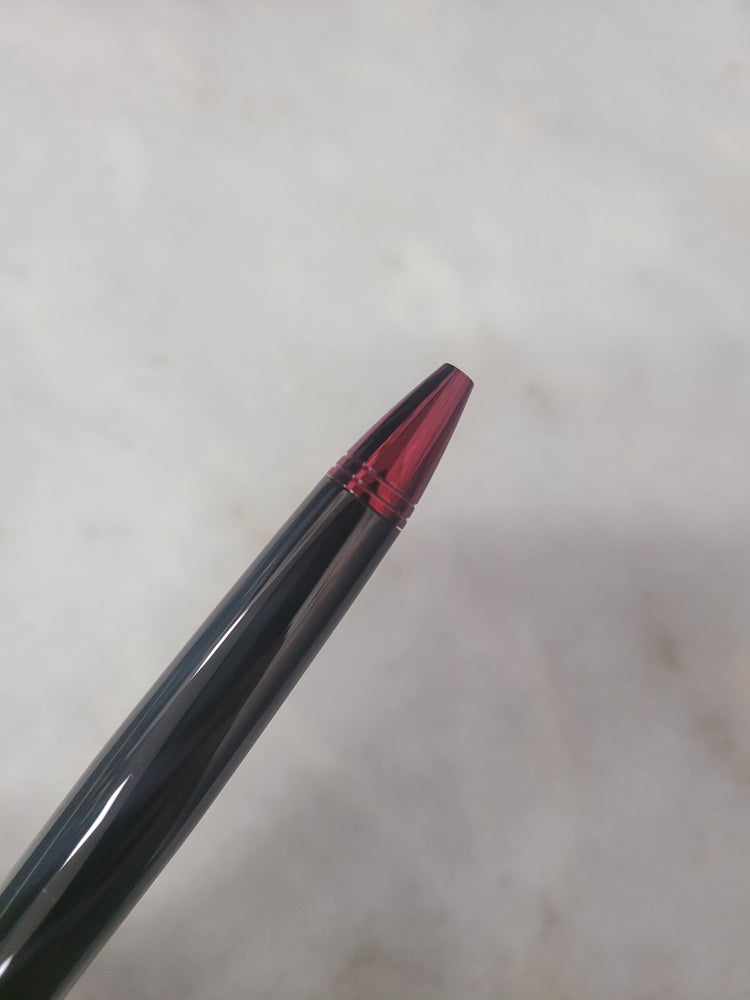 Misfit Item 0073 Monteverde Impressa Ballpoint Pen in Gunmetal with Red Trim