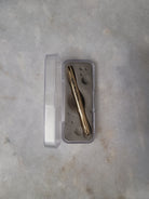 Misfit Item 0075 Fisher Space Pen Bullet Ballpoint Pen in Lacquered Brass