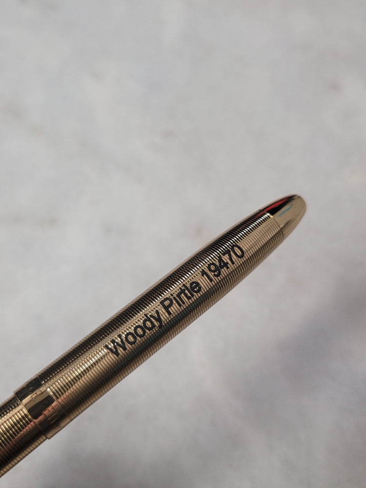 Misfit Item 0075 Fisher Space Pen Bullet Ballpoint Pen in Lacquered Brass