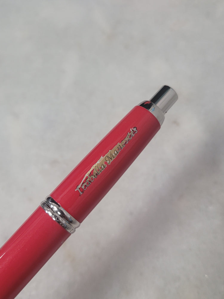 Misfit Item 0081 Pilot Vanishing Point Fountain Pen in Red Coral - 18K Gold Medium Point (2022 Limited Edition)
