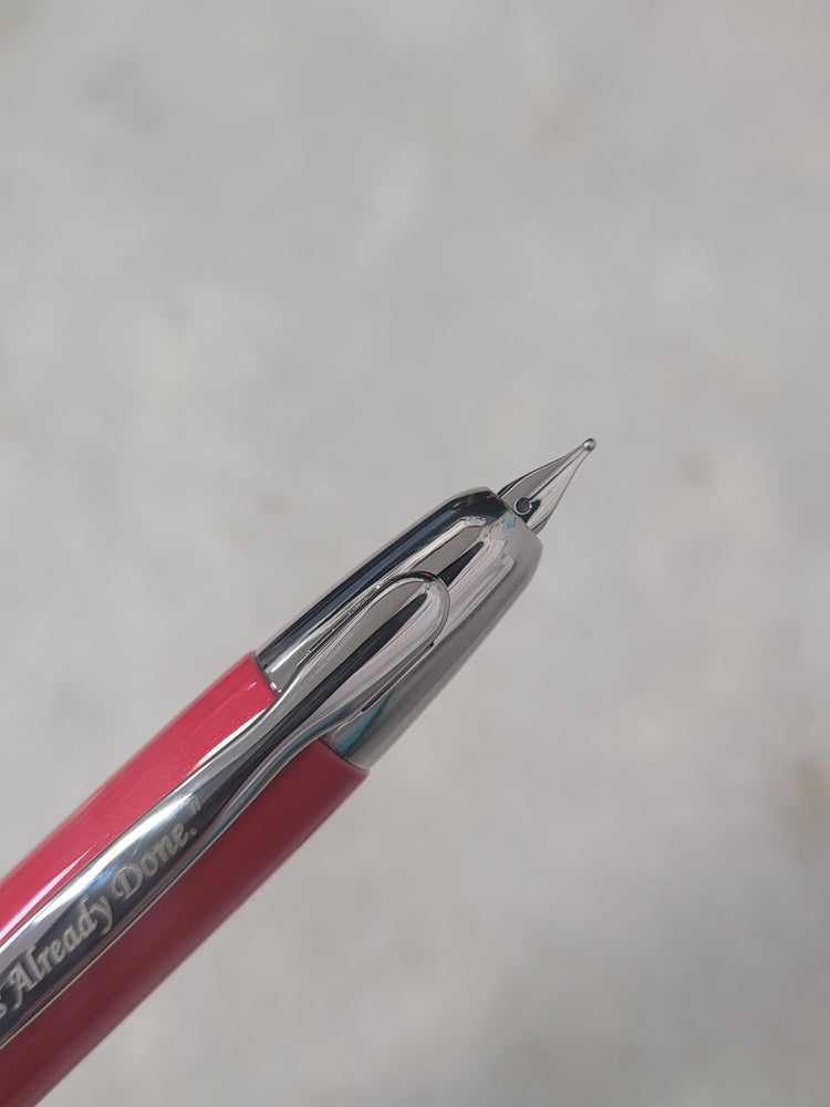 Misfit Item 0081 Pilot Vanishing Point Fountain Pen in Red Coral - 18K Gold Medium Point (2022 Limited Edition)