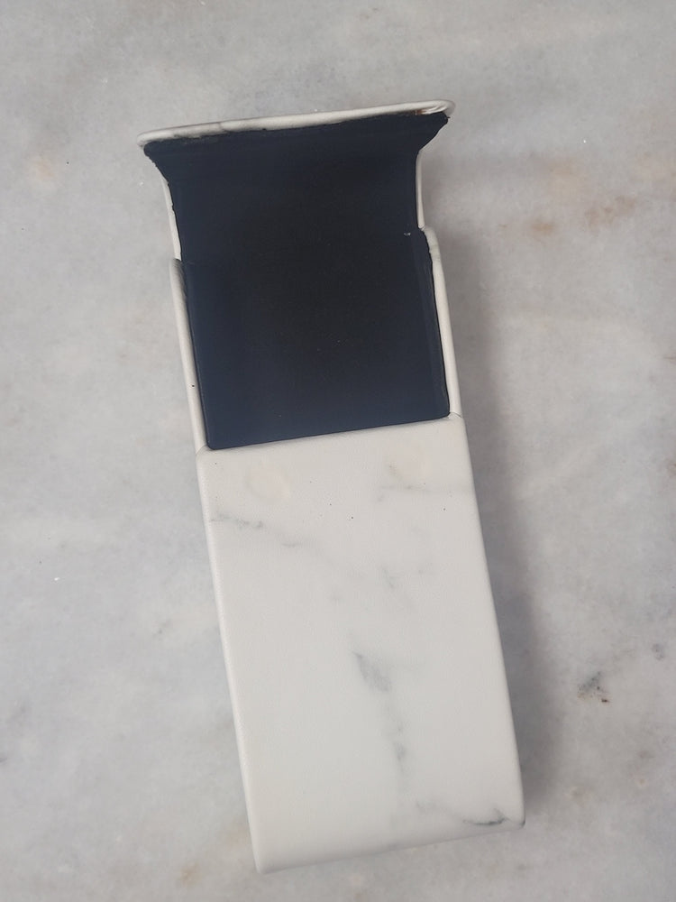 Misfit Item 0087 Laban Triple Pen Case in Grey Marble