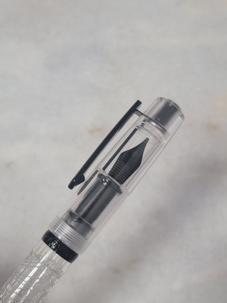 Misfit Item 0090 Nahvalur / Narwhal Original Fountain Pen in Peter Plume Limited Edition - 1.1mm Stub Nib