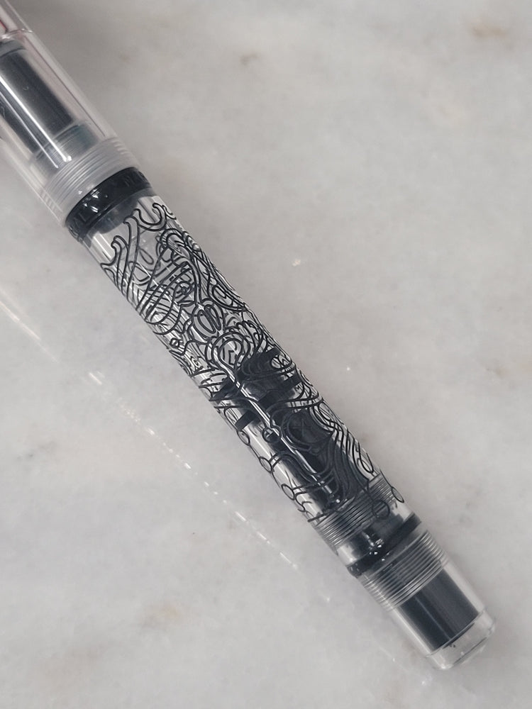 Misfit Item 0091 Nahvalur / Narwhal Original Fountain Pen in Peter Plume Limited Edition - Medium Point