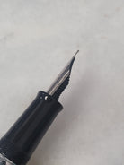 Misfit Item 0092 Nahvalur Original Fountain Pen - Peter Draws Artist Edition Silver - Fine Point