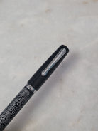 Misfit Item 0093 Nahvalur Original Fountain Pen - Peter Draws Artist Edition Silver - Fine Point