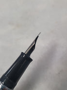 Misfit Item 0093 Nahvalur Original Fountain Pen - Peter Draws Artist Edition Silver - Fine Point