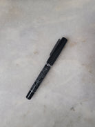 Misfit Item 0098 Nahvalur Original Fountain Pen - Peter Draws Artist Edition Silver - 1.1mm Stub Nib