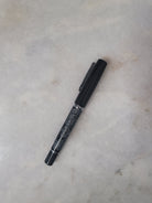 Misfit Item 0099 Nahvalur Original Fountain Pen - Peter Draws Artist Edition Silver - 1.1mm Stub Nib