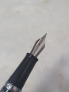 Misfit Item 0101 Nahvalur Original Fountain Pen - Peter Draws Artist Edition Silver - Medium Point